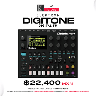 Elektron Digitone Digital FM Sintetizador + Secuenciador