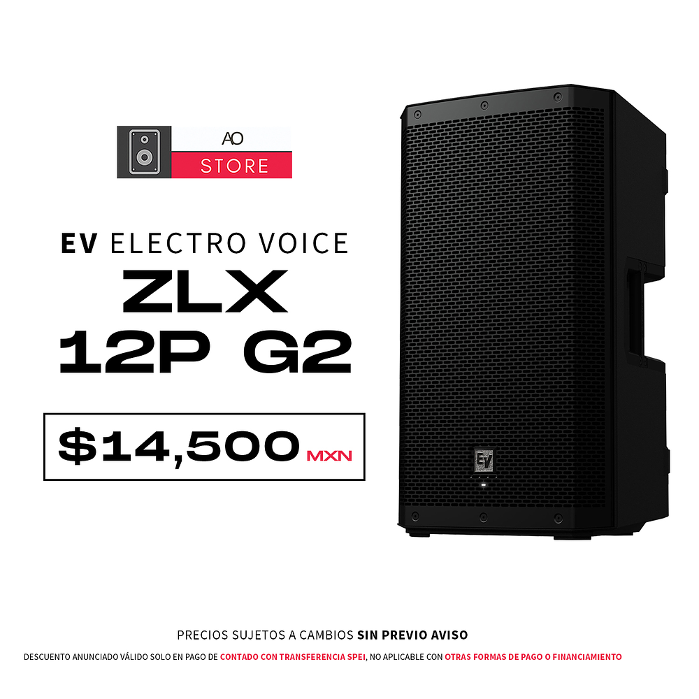 EV Electro Voice ZLX 12P G2 Bocina Activa 1