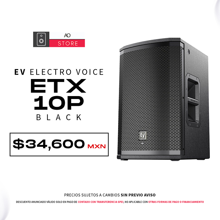EV Electro Voice Etx 10p Bocina Activa 1