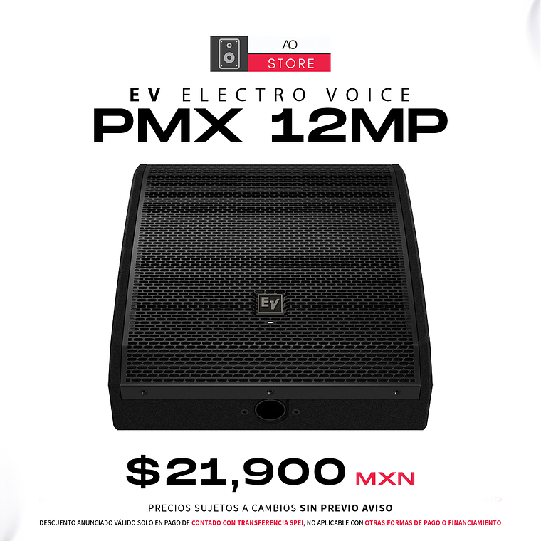 EV Electro Voice PXM 12MP Monitor de Piso 1