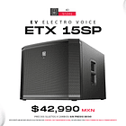 EV Electro Voice Etx 15sp Subwoofer Activo 1