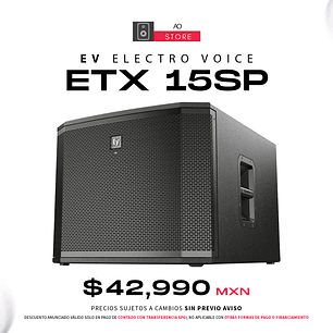 EV Electro Voice Etx 15sp Subwoofer Activo