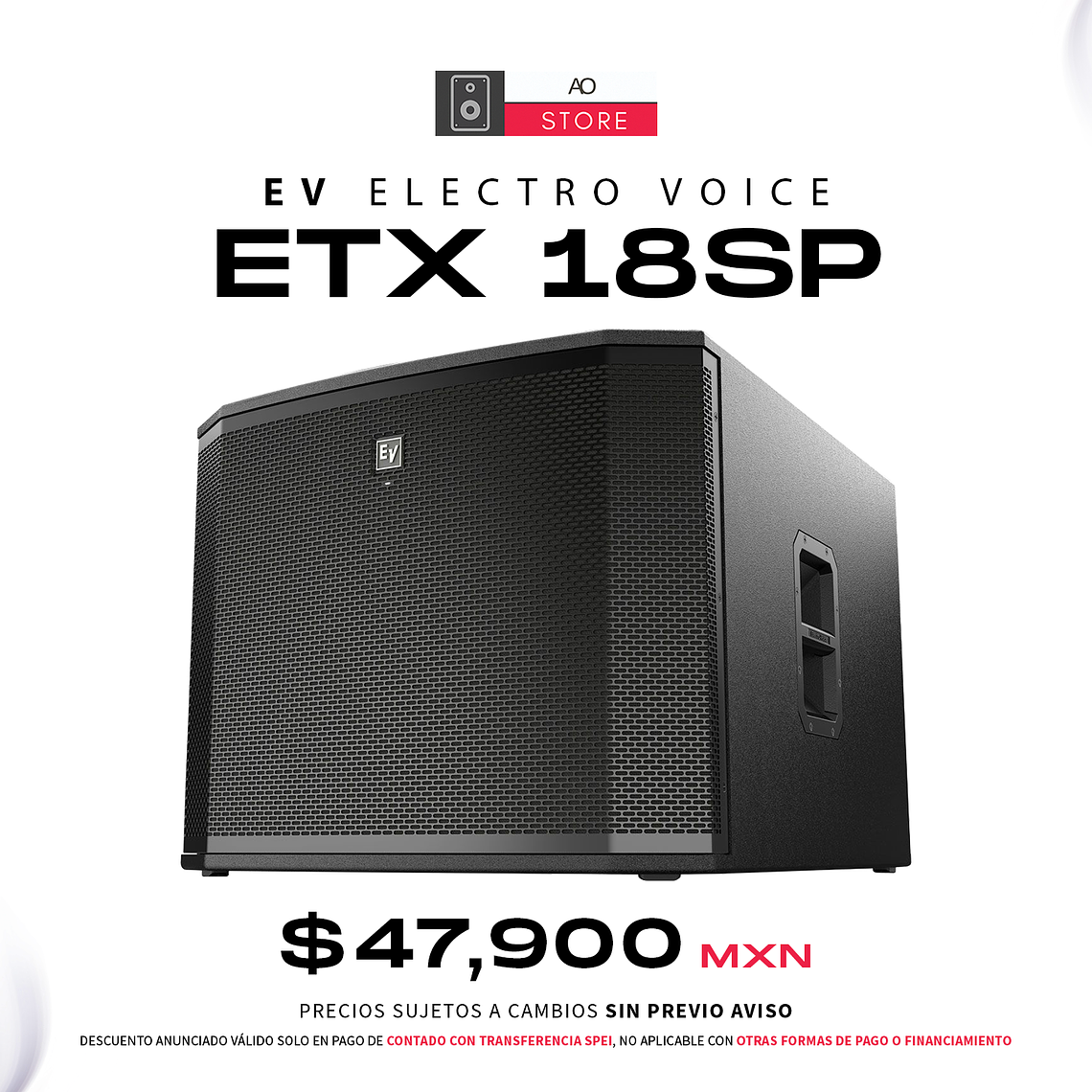 EV Electro Voice Etx 18sp Subwoofer Activo 1