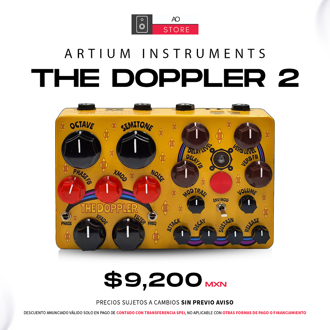 Artium Instruments The Doppler 2 Operator Fm Desktop Sintetizador 1