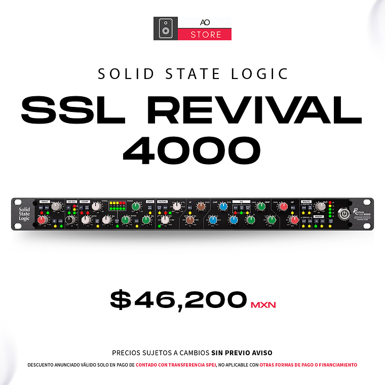 Solid State Logic SSL Revival 4000 Channel Strip 1