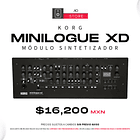 Korg Minilogue Xd Desktop Sintetizador Analógico Polifónico 1