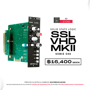 Solid State Logic SSL Vhd MkII Serie 500 Preamplificador