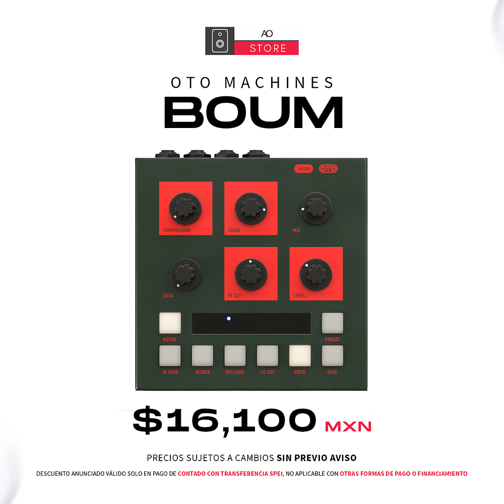 Oto Machines Boum Procesador Estéreo Analógico 1