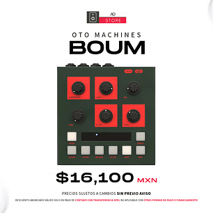 Oto Machines Boum Procesador Estéreo Analógico