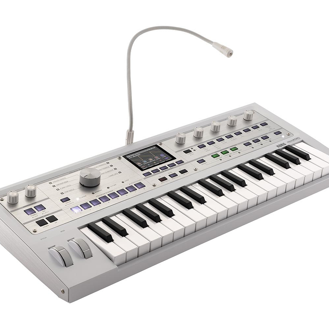 Korg microKorg2 Edición Limitada White Sintetizador con Vocoder 6