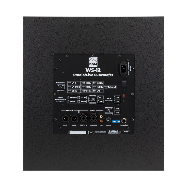 Kali Audio Ws 12 Subwoofer de Estudio 3