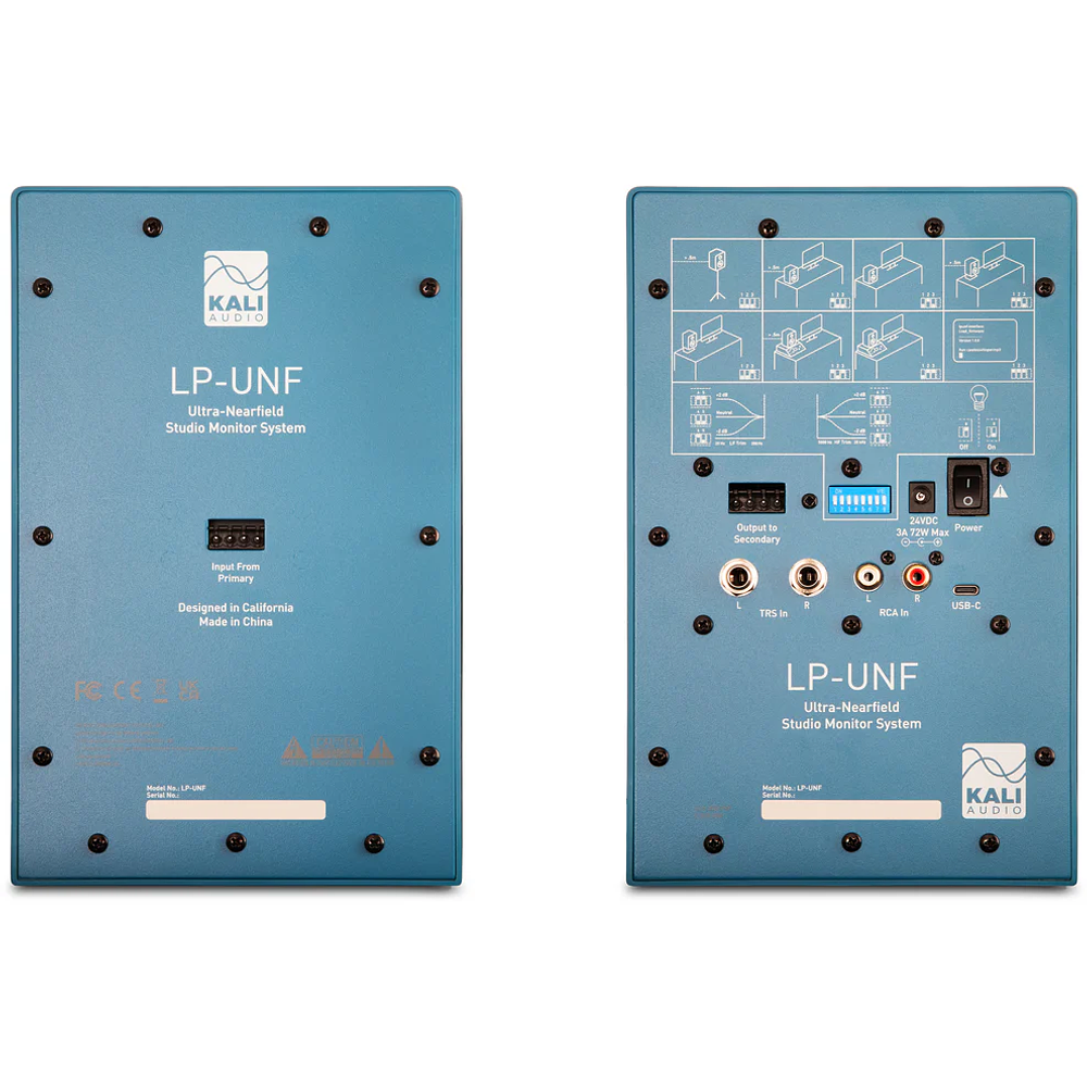 Kali Audio Lp Unf B Edición Blue Monitores de Estudio (2 Piezas) 12