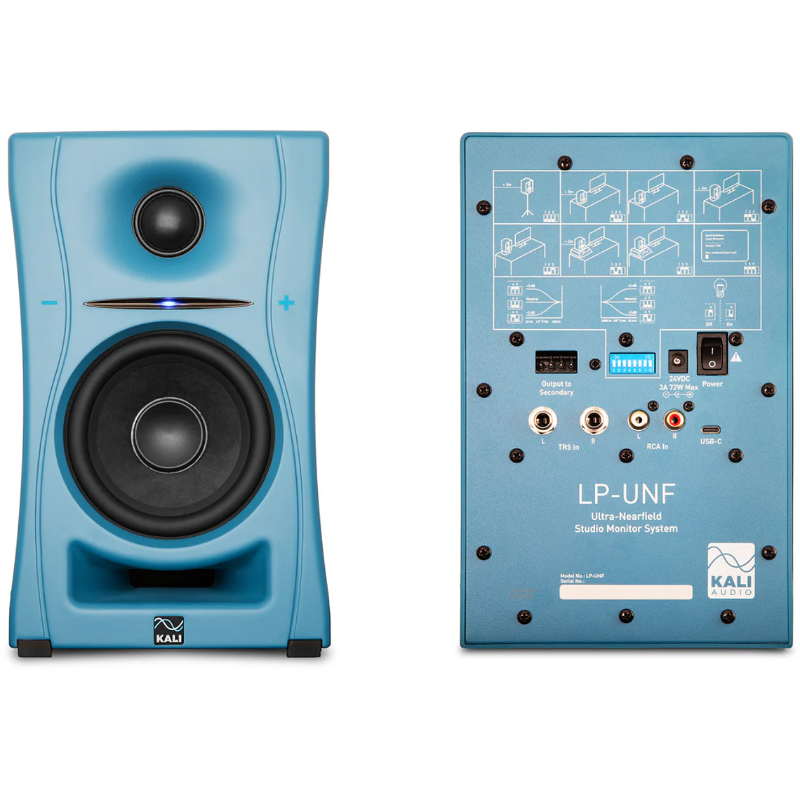 Kali Audio Lp Unf B Edición Blue Monitores de Estudio (2 Piezas) 13