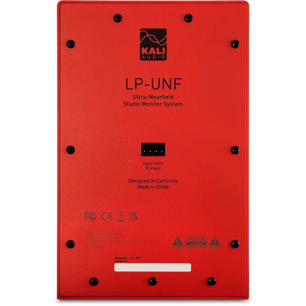 Kali Audio Lp Unf R Edición Red Monitores de Estudio (2 Piezas) 13