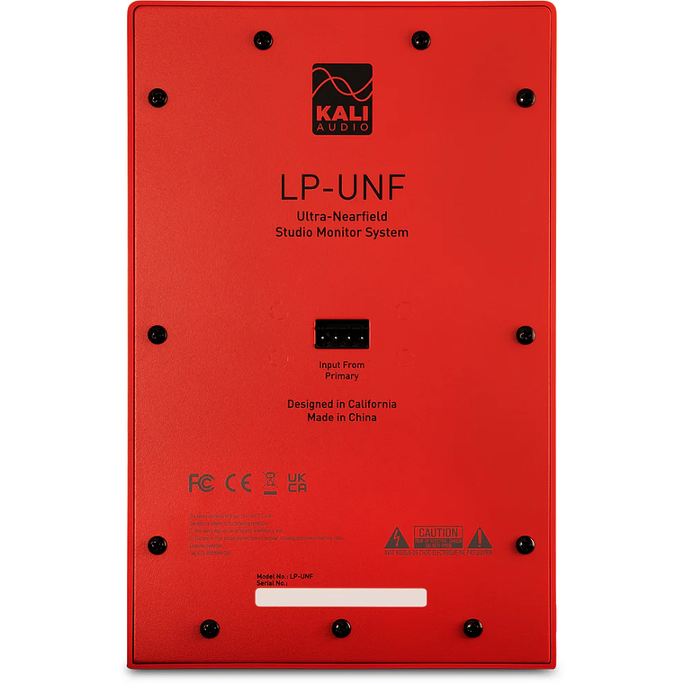 Kali Audio Lp Unf R Edición Red Monitores de Estudio (2 Piezas) 13