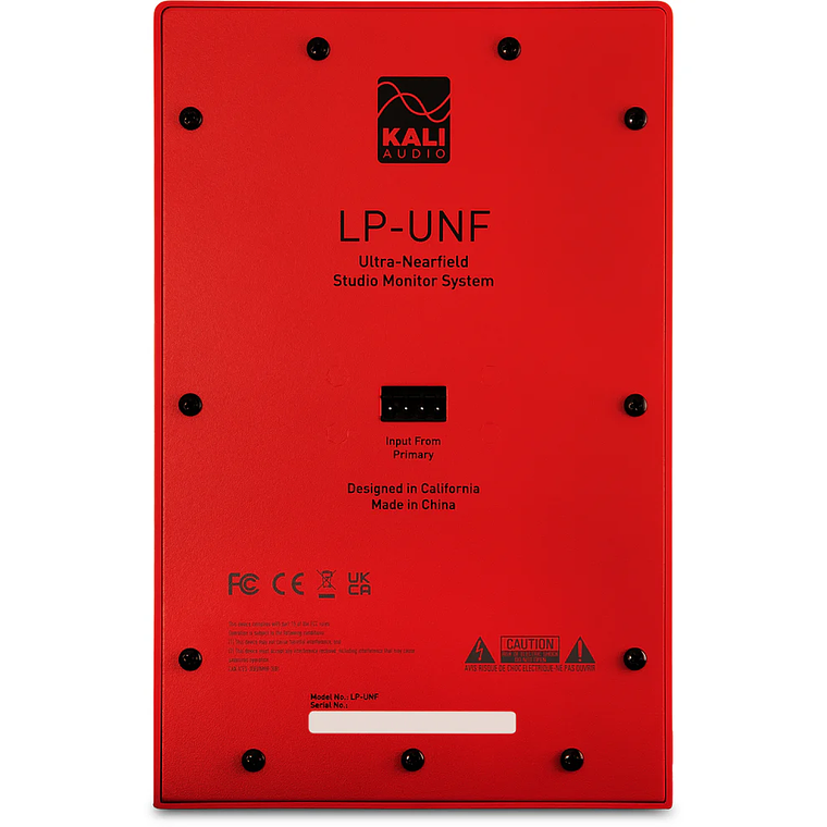 Kali Audio Lp Unf R Edición Red Monitores de Estudio (2 Piezas) 16