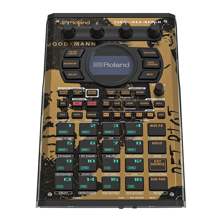 Roland Sp 404 MkII Edición Limitada KDJ Records Secuenciador 6