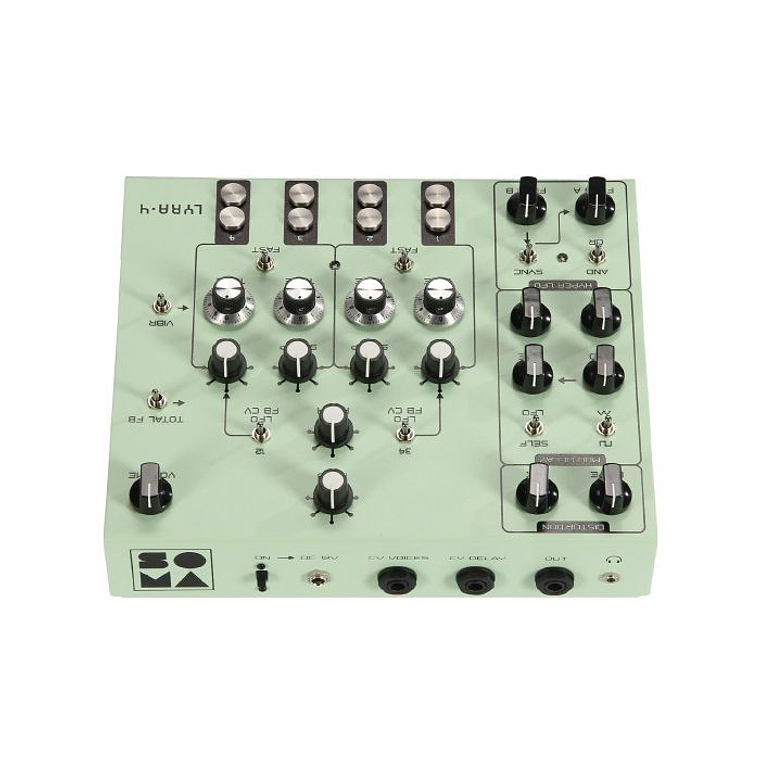 Soma Laboratory Lyra 4 Organismic Drone Verde Sintetizador 4