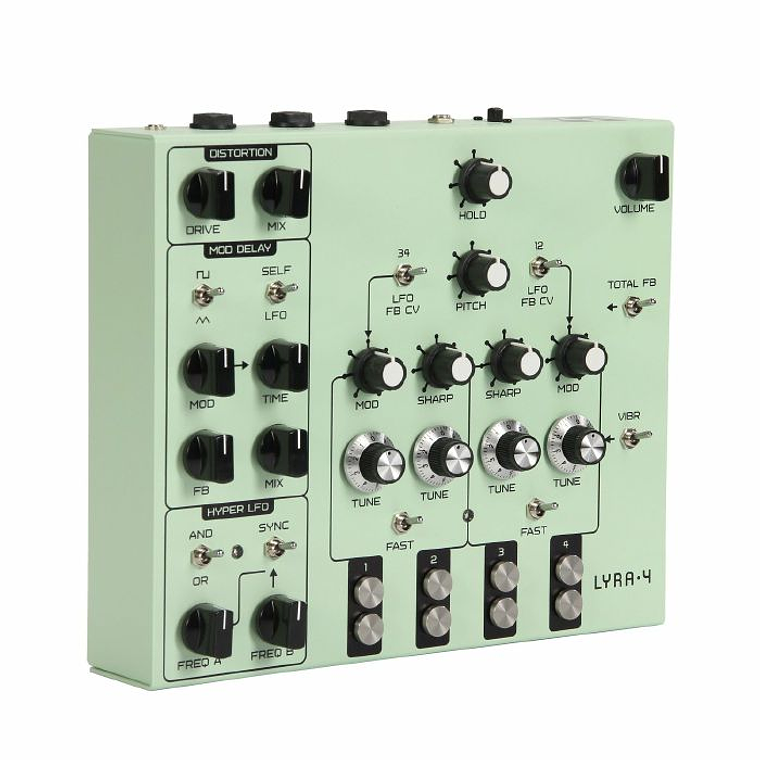 Soma Laboratory Lyra 4 Organismic Drone Verde Sintetizador 7