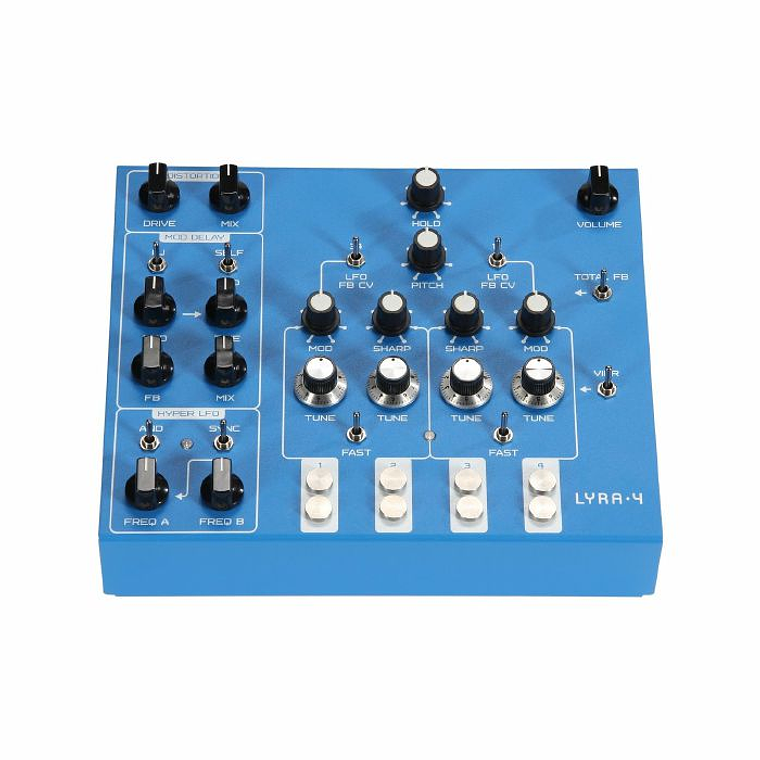 Soma Laboratory Lyra 4 Organismic Drone Azul Sintetizador 5
