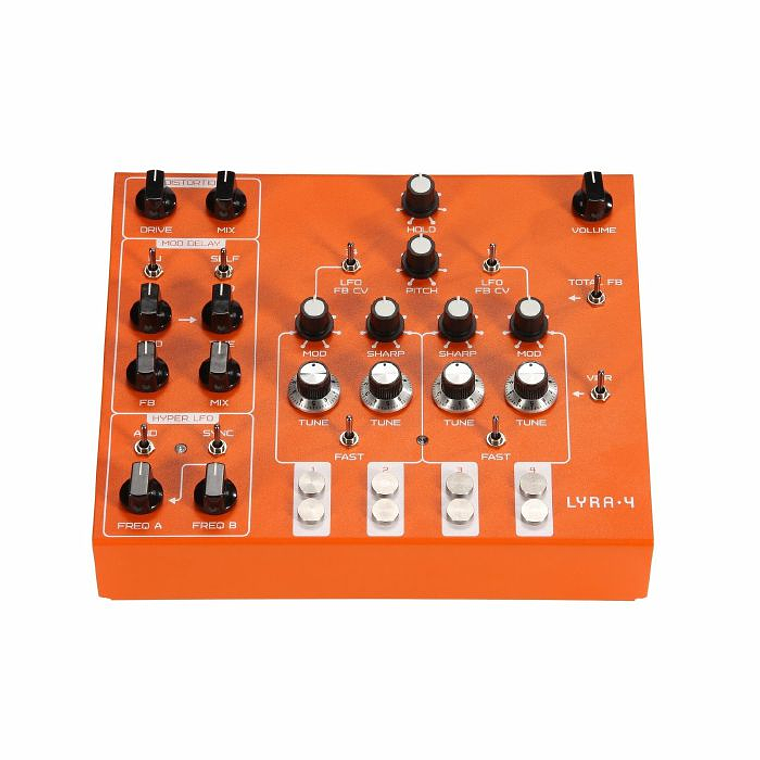 Soma Laboratory Lyra 4 Organismic Drone Naranja Sintetizador 3
