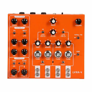 Soma Laboratory Lyra 4 Organismic Drone Naranja Sintetizador