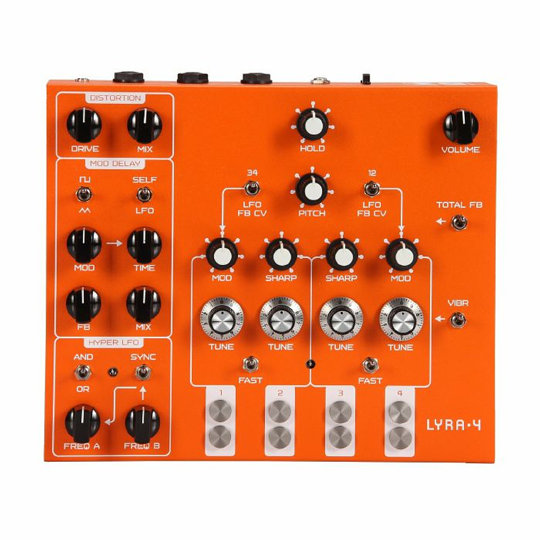 Soma Laboratory Lyra 4 Organismic Drone Naranja Sintetizador 5