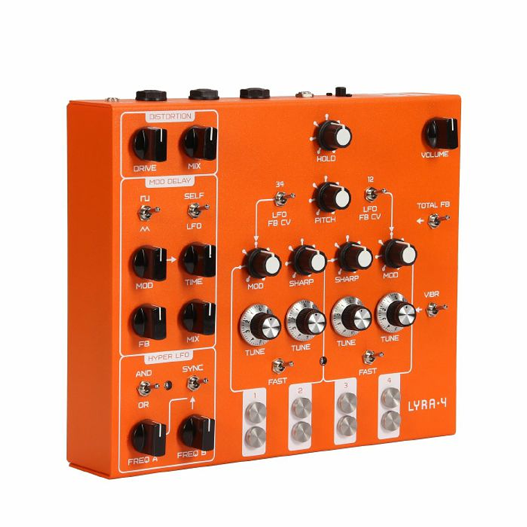 Soma Laboratory Lyra 4 Organismic Drone Naranja Sintetizador 6