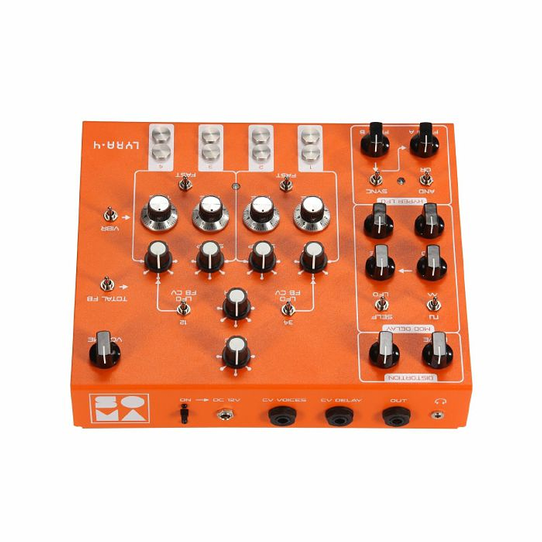 Soma Laboratory Lyra 4 Organismic Drone Naranja Sintetizador 7