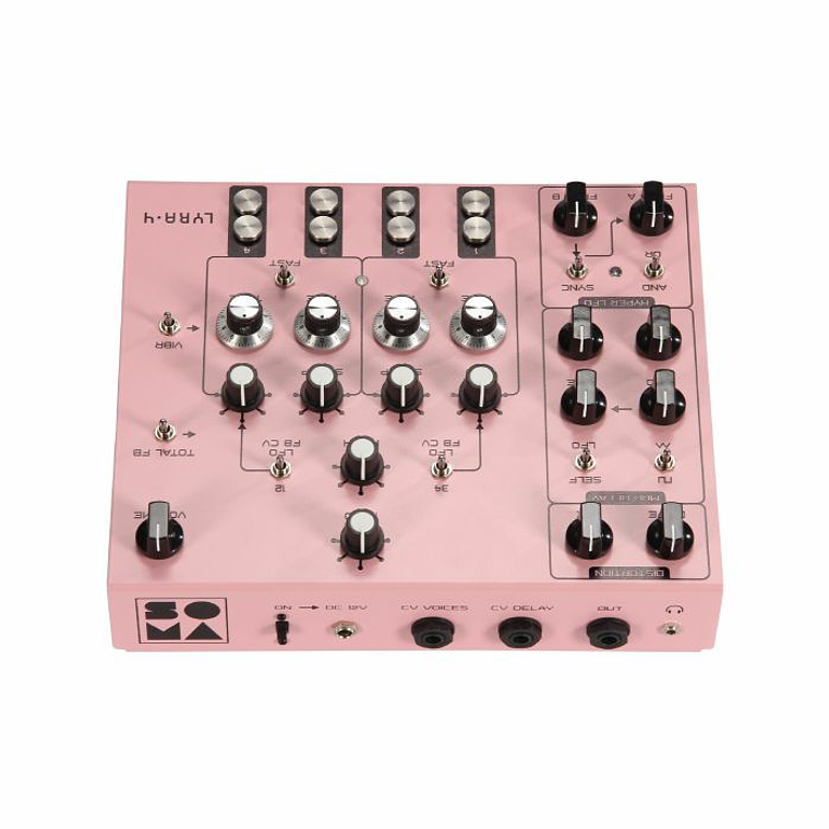 Soma Laboratory Lyra 4 Organismic Drone Rosa Sintetizador 3
