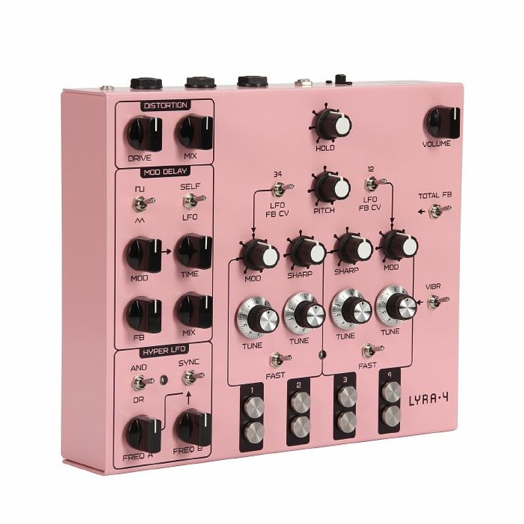 Soma Laboratory Lyra 4 Organismic Drone Rosa Sintetizador 6