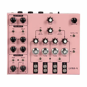 Soma Laboratory Lyra 4 Organismic Drone Rosa Sintetizador