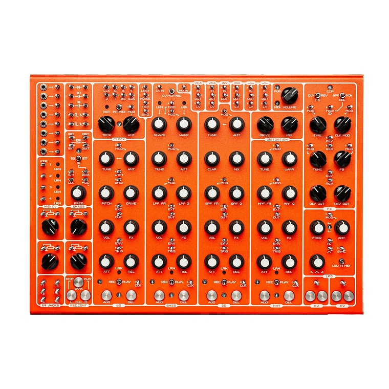 Soma Laboratory Pulsar 23 Screw Organismic Edición Naranja Caja De Ritmos 3