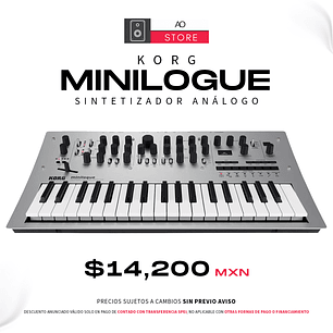 Korg Minilogue Sintetizador Análogo
