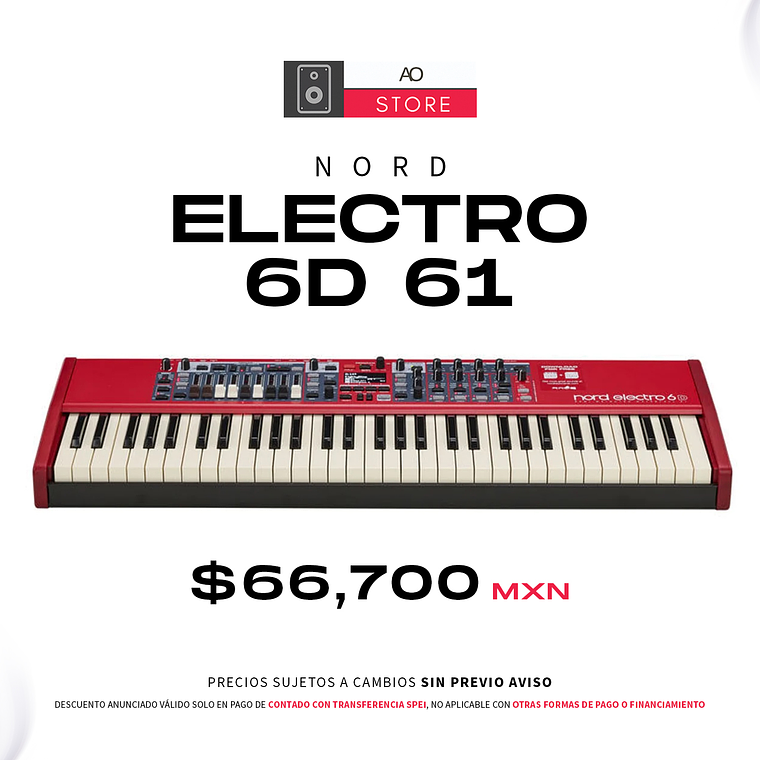 Nord Electro 6D Sintetizador 61 Teclas 1