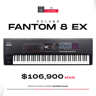 Roland Fantom 8 Ex Estación de Producción Workstation
