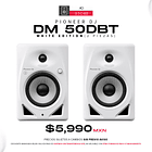 Pioneer DJ DM 50DBT White Monitores de Estudio (2 Piezas) 1