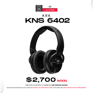 KRK KNS 6402 Audífonos Profesionales