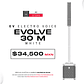 EV Electro Voice Evolve 30M White Sistema de Audio en Torre - Miniatura 1