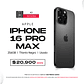 Apple iPhone 16 Pro Max 256gb Color Titanio Negro Equipo Usado - Miniatura 1