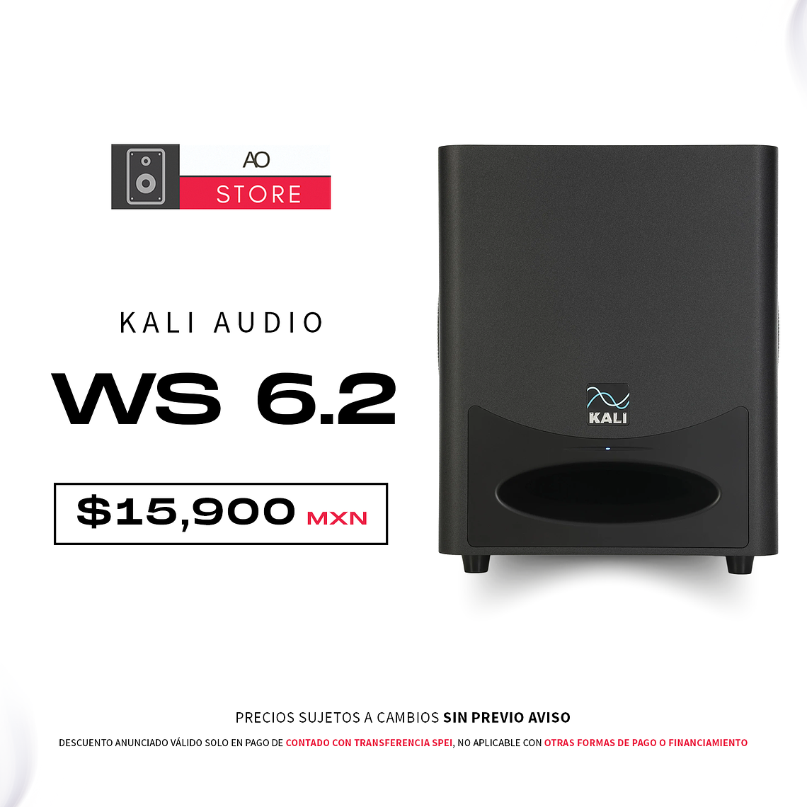 Kali Audio Ws 6.2 Subwoofer de Estudio 1