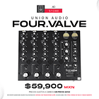 Union Audio Four.Valve Mezclador Rotativo de 4 Canales 1