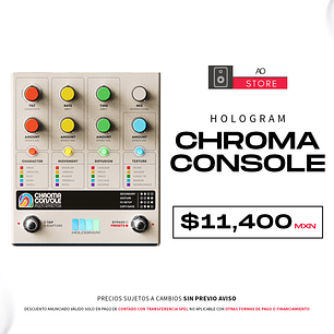 Hologram Chroma Console Pedal Multiefectos 