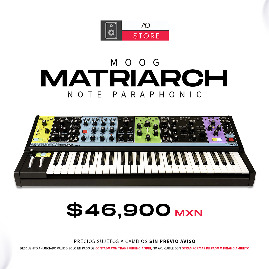 Moog Matriarch Sintetizador Analógico Semi Modular 1