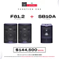 Funktion One F81.2 Bocina (2 Piezas) + SB10A Subwoofer Activo (1 Pieza) Sistema de Audio - Miniatura 1