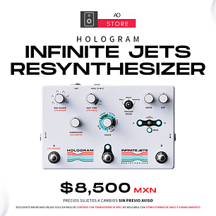 Hologram Infinite Jets Resynthesizer Pedal Multi Voz
