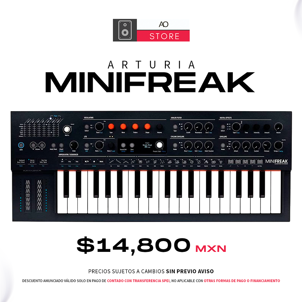 Arturia Minifreak Sintetizador 1