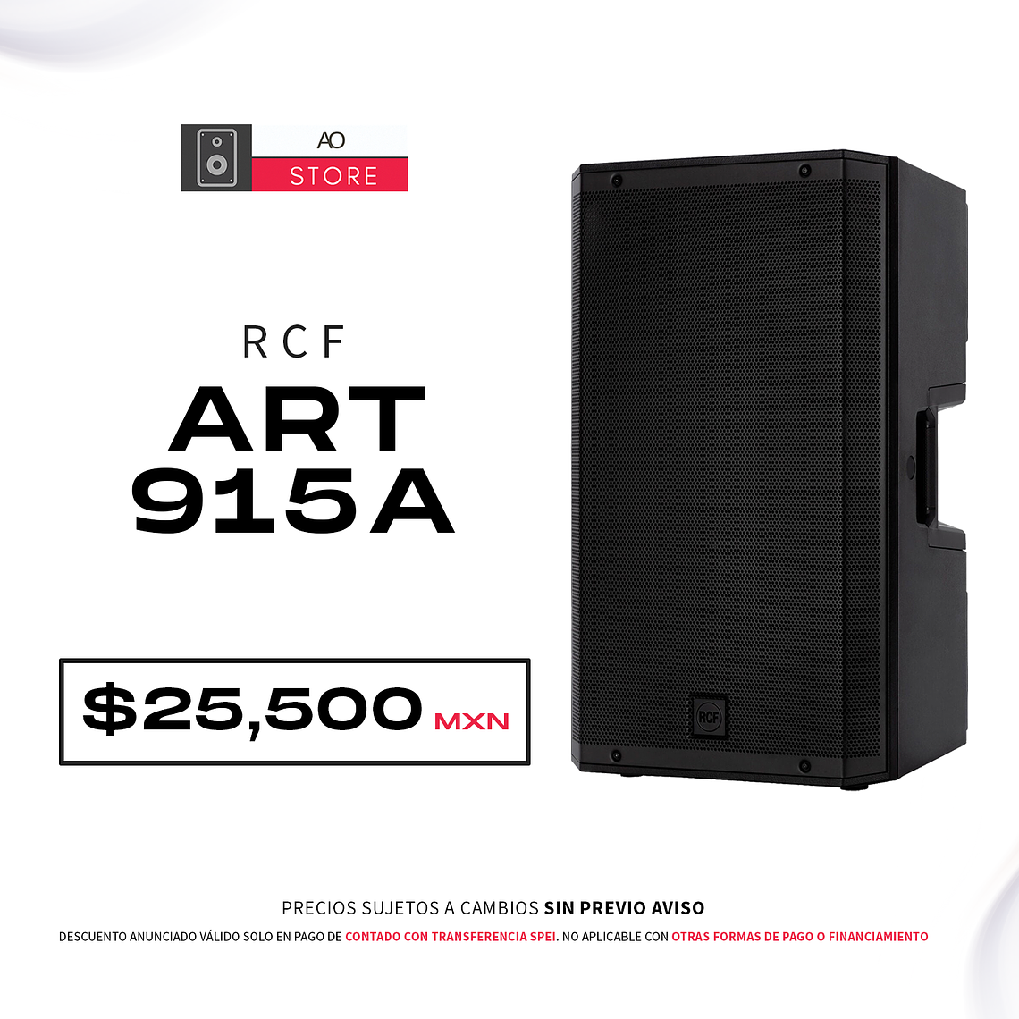 RCF Art 915A Bocina Activa 1