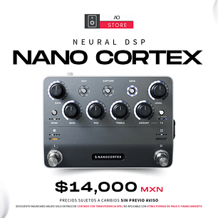 Neural DSP Nano Cortex Pedal Modelador de Efectos Digitales
