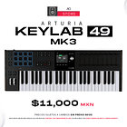 Arturia KeyLab 49 Mk3 Black Teclado Midi 1